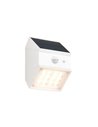 Aplique LED solar exterior TALCA CCT regulable, sensor de movimiento y función memoria 2,5W 330Lm IP65