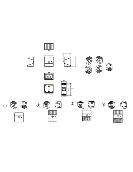 Aplique LED solar exterior TALCA CCT regulable, sensor de movimiento y función memoria 2,5W 330Lm IP65