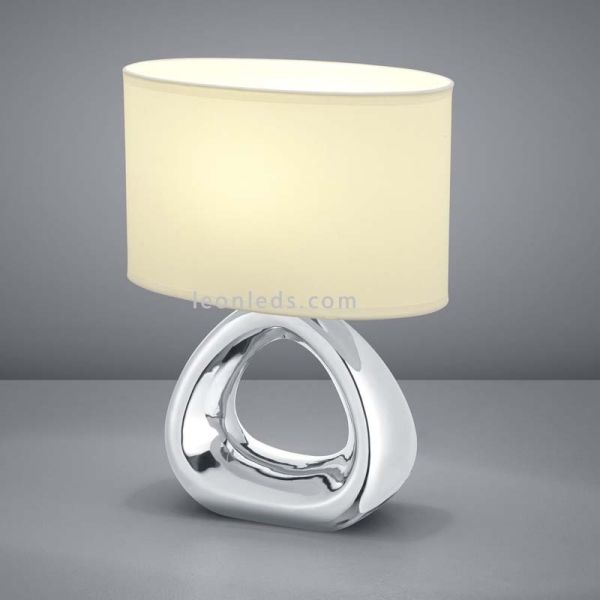 Lámpara de mesa de noche moderna | Lámpara de sobremesa Gizeh | Lámpara de mesa Gizeh | LeonLeds Iluminación