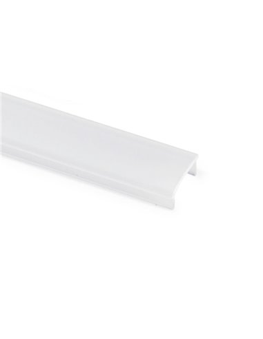 Diffuseur en polycarbonate opale pour profilé de garde-corps BOX 98