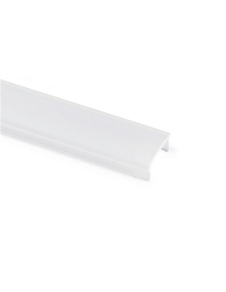 Diffuseur en polycarbonate opale pour profilé de garde-corps BOX 98