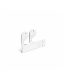 Tapa final para perfil BOX 98 RAILING blanco mate