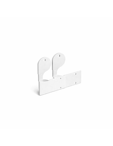Tapa final para perfil BOX 98 RAILING blanco mate