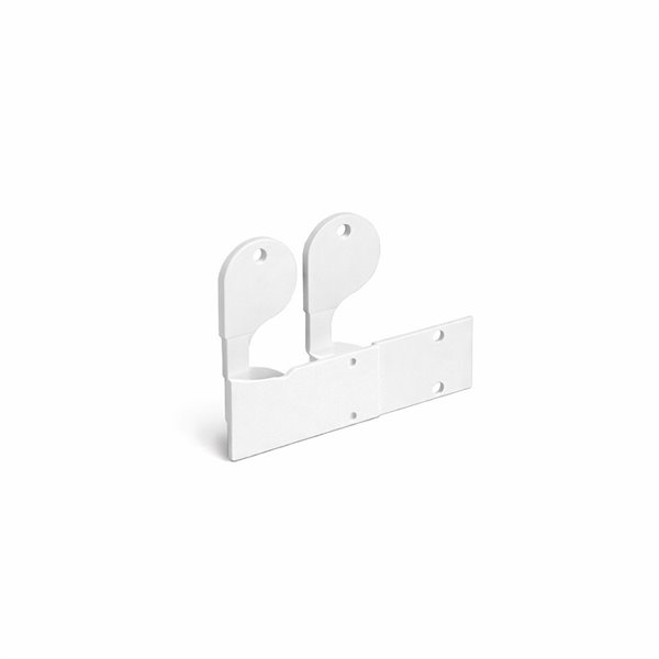 Tapa final para perfil BOX 98 RAILING blanco mate