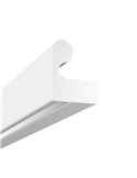 Tapa final para perfil BOX 98 RAILING blanco mate