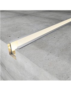 Perfil de aluminio para neón LED 24V/220V con alas 2 metros, 16x10mm (LM3054)