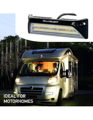Barre lumineuse LED pour éclairage extérieur de caravanes et camions de pompiers, 2000 lm, 12-24 V, IP69K, 1 Go 357 098-001