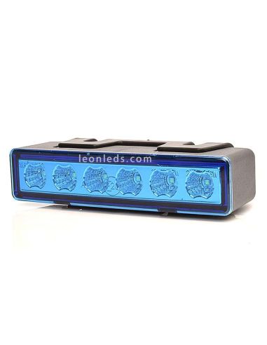 Piloto LED Estroboscópico Azul | Piloto LED de Luz Azul estroboscópico | Piloto LED Azul con 7 programas | LeonLeds Iluminación