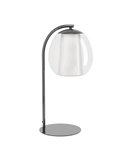 Lámpara de sobremesa LED con control por gestos MENORCA 5,5W+1,6W 600Lm CCT regulable negro/níquel satinado