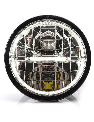 Faro LED potente largo alcance + luz de posición 12/24V homologado – Camión y 4x4 872 W166 Eco 50 Puntos