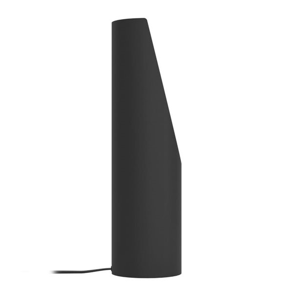 Lámpara de sobremesa PREBONE GU10 (incluida 4,7W 345Lm), negra y dorada con luz cálida decorativa