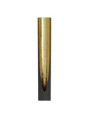 Lámpara de pie 1805mm PREBONE GU10 (incluida 4,7W 345Lm) negra y dorada con luz cálida ambiental