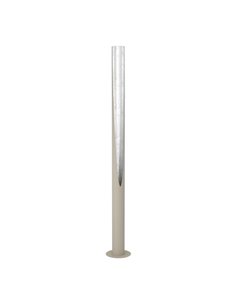 Lámpara de pie 1800mm PREBONE 2 GU10 (incluida 5,7W 540Lm) arena y plata con luz cálida decorativa