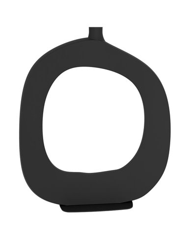 Lámpara de sobremesa DIEZMA estilizada E27 negra con pantalla de lino natural 880mm