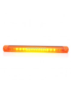 Barra LED Ambar alargada | Piloto LED Ambar alargado | Barra LED Ambar de advertencia | LeonLeds Iluminación 2