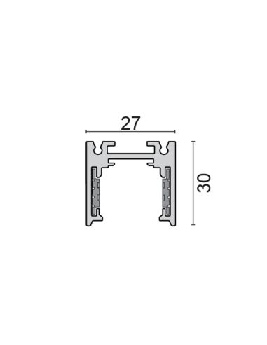 48V Magnet-Schienenleuchte für...