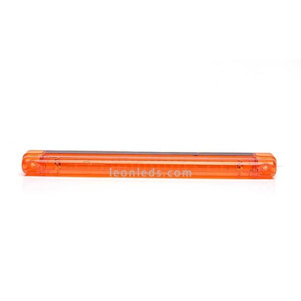 Barra LED Ambar alargada | Piloto LED Ambar alargado | Barra LED Ambar de advertencia | LeonLeds Iluminación