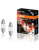 OSRAM NIGHT BREAKER LED C5W 36mm ECE – Bombilla LED homologada 12V 6000K luz blanca intensa 2825DWNB-2HFB