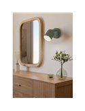 Aplique de pared con foco orientable TILSTON, E14 (no incl.) verde musgo 120×155mm