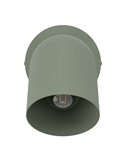 Aplique de pared con foco orientable TILSTON, E14 (no incl.) verde musgo 120×155mm