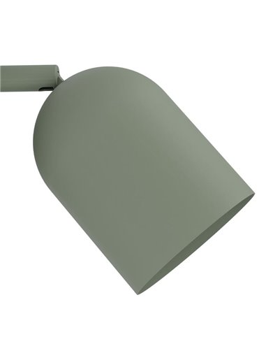 Aplique de pared con foco orientable TILSTON, E14 (no incl.) verde musgo 120×155mm