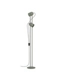 Lámpara de pie con 2 focos orientables TILSTON, E14 (no incl.) verde musgo 130×125×1425mm