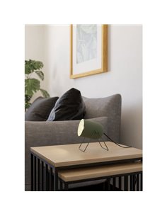 Lámpara de mesa orientable TILSTON, metal verde musgo, E14 (no incl.), altura 380mm 2