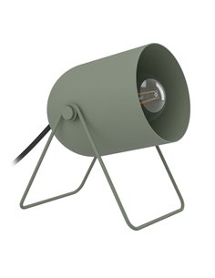 Lámpara de mesa orientable TILSTON, metal verde musgo, E14 (no incl.), altura 380mm