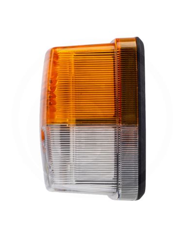Piloto LED de posición e intermitente homologado 12/24V IP6K9K para tractores y maquinaria agrícola 8,4Cm X 8,4Cm