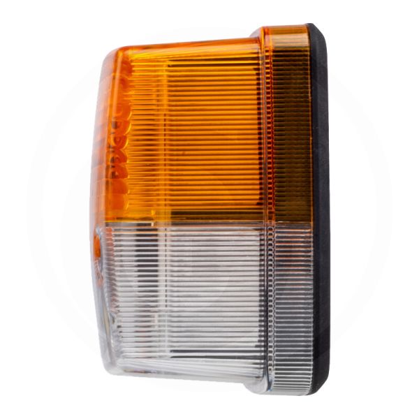 Piloto LED de posición e intermitente homologado 12/24V IP6K9K para tractores y maquinaria agrícola 8,4Cm X 8,4Cm