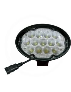 Faro LED de trabajo ovalado John Deere 65W 5.200Lm 12/24V Reemplazo AL154553 2