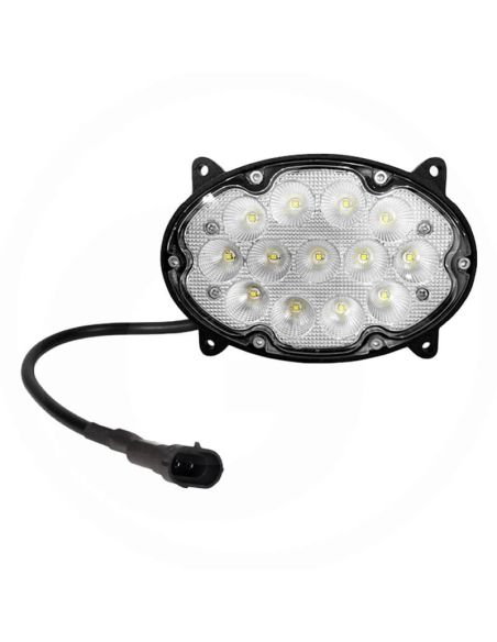 Projecteur de travail ovale à LED pour John Deere 7020, 7030/703PR, 8020/8020T, 8030/8030T, 8R/8T, 9020/9020T et 9030/9030T