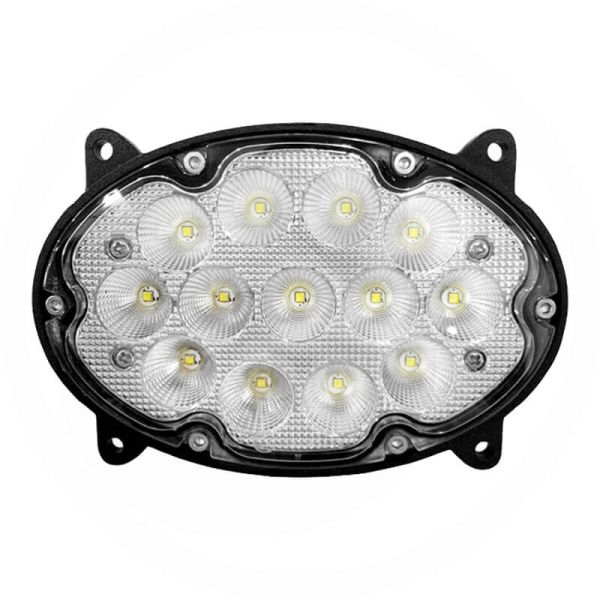 Farol de trabalho LED oval para John Deere 7020 7030/703PR 8020/8020T 8030/8030T 8R/8T 9020/9020T 9030/9030T