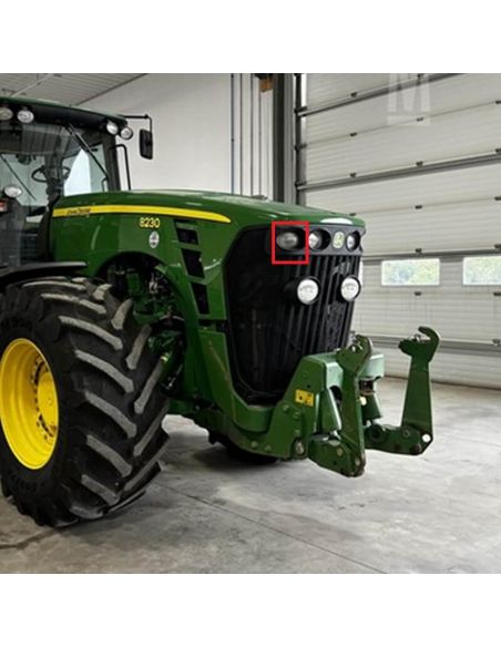Tractor con Faro LED ovalado de trabajo John Deere 7020 7030/703PR 8020/8020T 8030/8030T 8R/8T 9020/9020T 9030/9030T