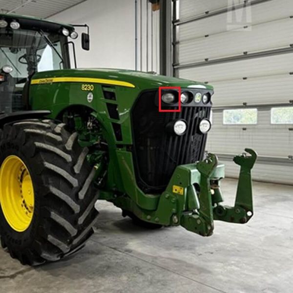 Tracteur John Deere avec phare de travail ovale à DEL 7020 7030/703PR 8020/8020T 8030/8030T 8R/8T 9020/9020T 9030/9030T