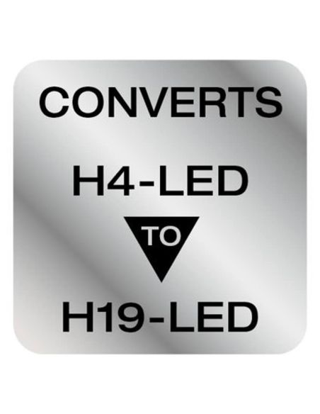 Adaptador OSRAM LEDriving 64193DA19-2HFB – Convierte H4 a H19 LED