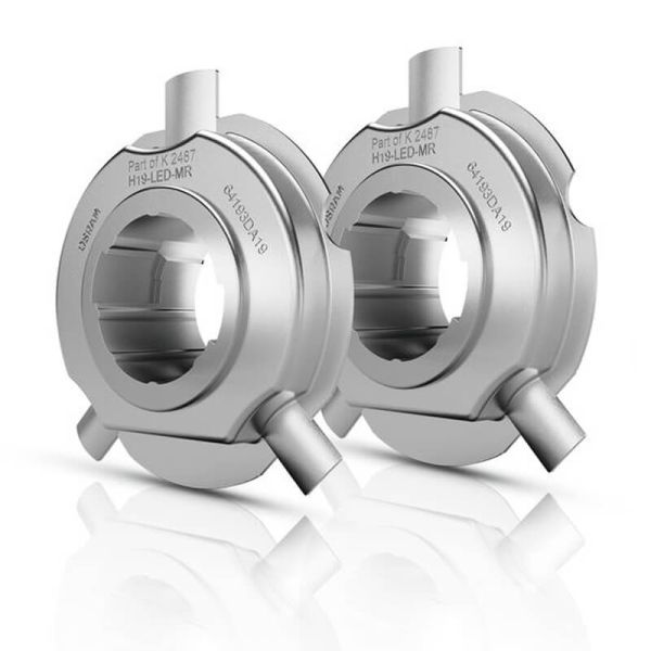 Adaptador OSRAM LEDriving 64193DA19-2HFB – Convierte H4 a H19 LED