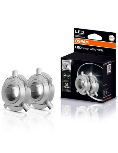 Adaptateur OSRAM LEDriving 64193DA19-2HFB – Convertit les LED H4 en LED H19