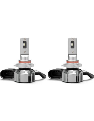 Ampoules LED intelligentes OSRAM NIGHT BREAKER HB3 – Homologuées, 12 V, 6 000 K, lumière blanche, référence 9005DWNBSM-2HB