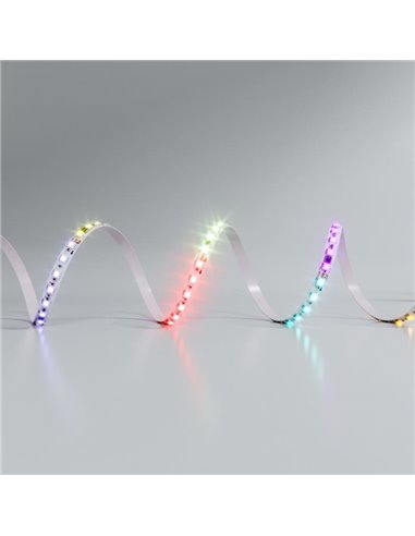 Tira LED SPI directionnel 1 métro RGB FINE SPI-2, 24VDC 14W/m, IP20