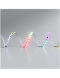 Tira LED SPI orientable rollo 5 m 24VDC 14W/m RGB IP20 FINE SPI-2