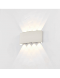 Aplique LED exterior Arcs antracita o blanco de 8W con luz bidireccional