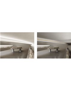 Tira LED COB con 3150 leds 24V RGB con control SPI 11W/m PROFI, luz continua profesional 2