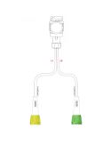 Cableado para remolque con conector 13 Polos y 2 conectores 5 Pin para Pilotos traseros Fristom