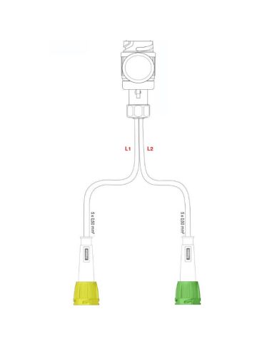 Cableado para remolque con conector 13 Polos y 2 conectores 5 Pin para Pilotos traseros Fristom