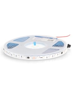 Tira LED SPI SMD RGB digital con píxeles visibles 10 metros, 24V 14W/m IP20