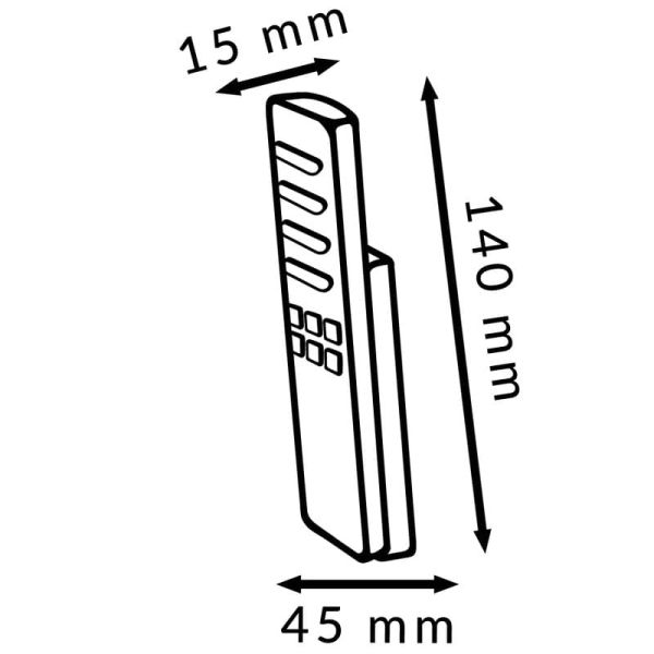 Émetteur RF pour contrôleur SPI/IC de...
