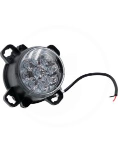Phare à LED, feux de route, 12/24 V, homologué ECE R112 pour Fendt et Massey