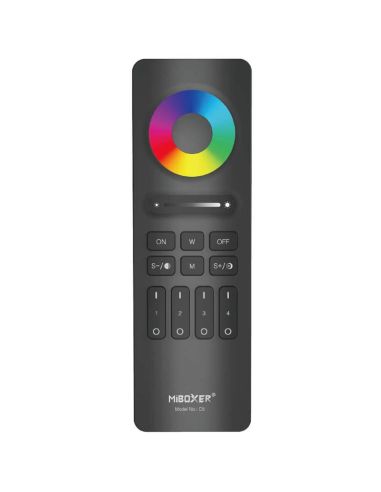 Télécommande MiBoxer C5 RF 2,4 GHz – Contrôle RGB+CCT 4 zones pour éclairage LED