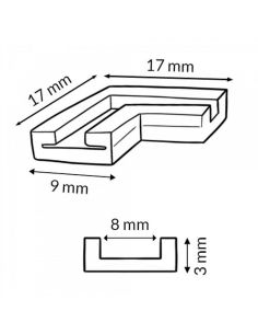 Connecteur en L à 90° pour... 2